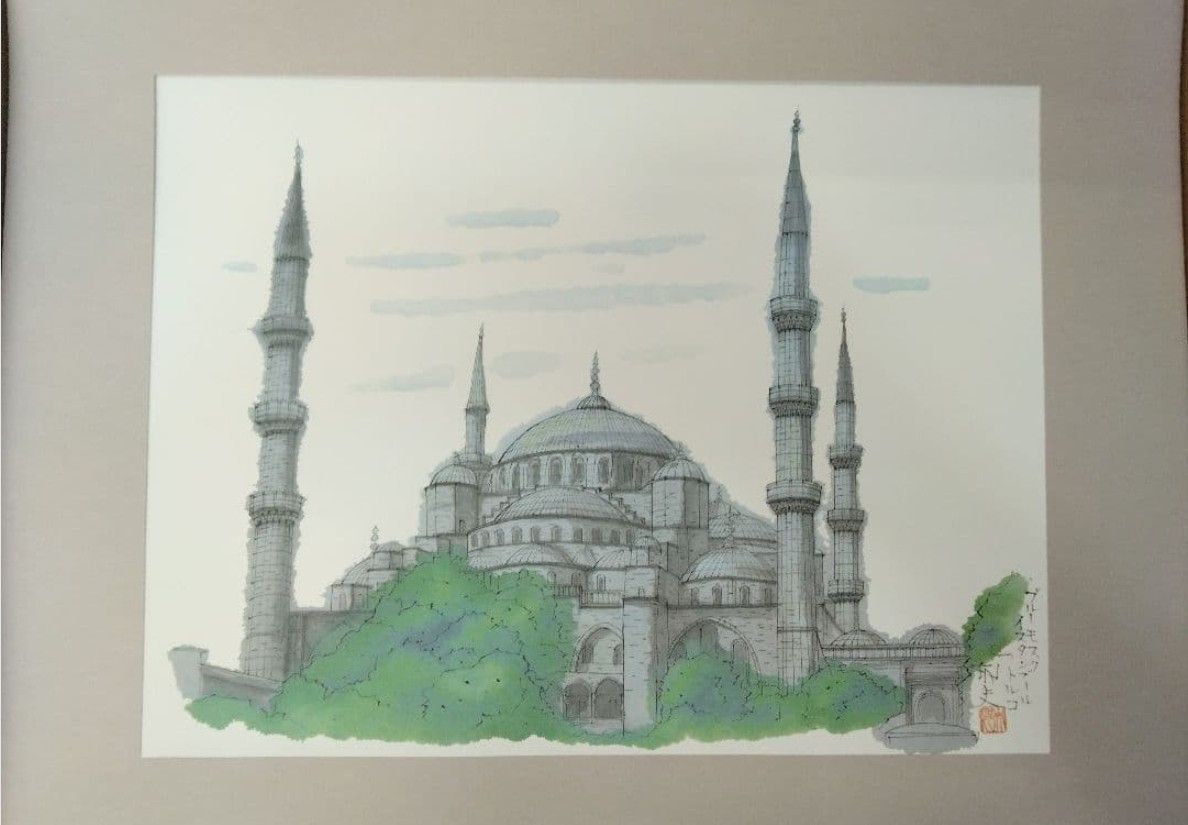 平山郁夫　新作素描集「遙かなる旅」全25枚　日本経済新聞社 平山郁夫 新作素描集「遙かなる旅」全25枚 日本経済新聞社