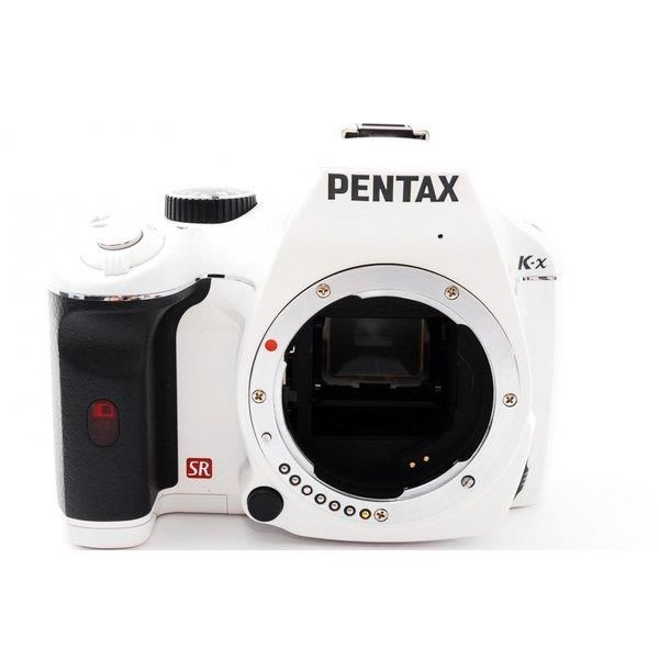 美品✨スマホ転送OK PENTAXペンタックス K-x 一眼レフカメラ ホワイト Kシリーズ デジタル一眼 中古 スマホに送れる PENTAX