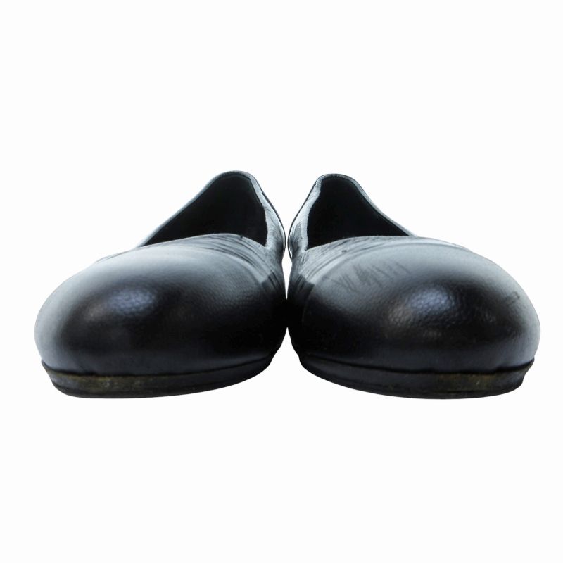 ジルサンダー JIL SANDER パンプス フラットシューズ トゥ 切替
