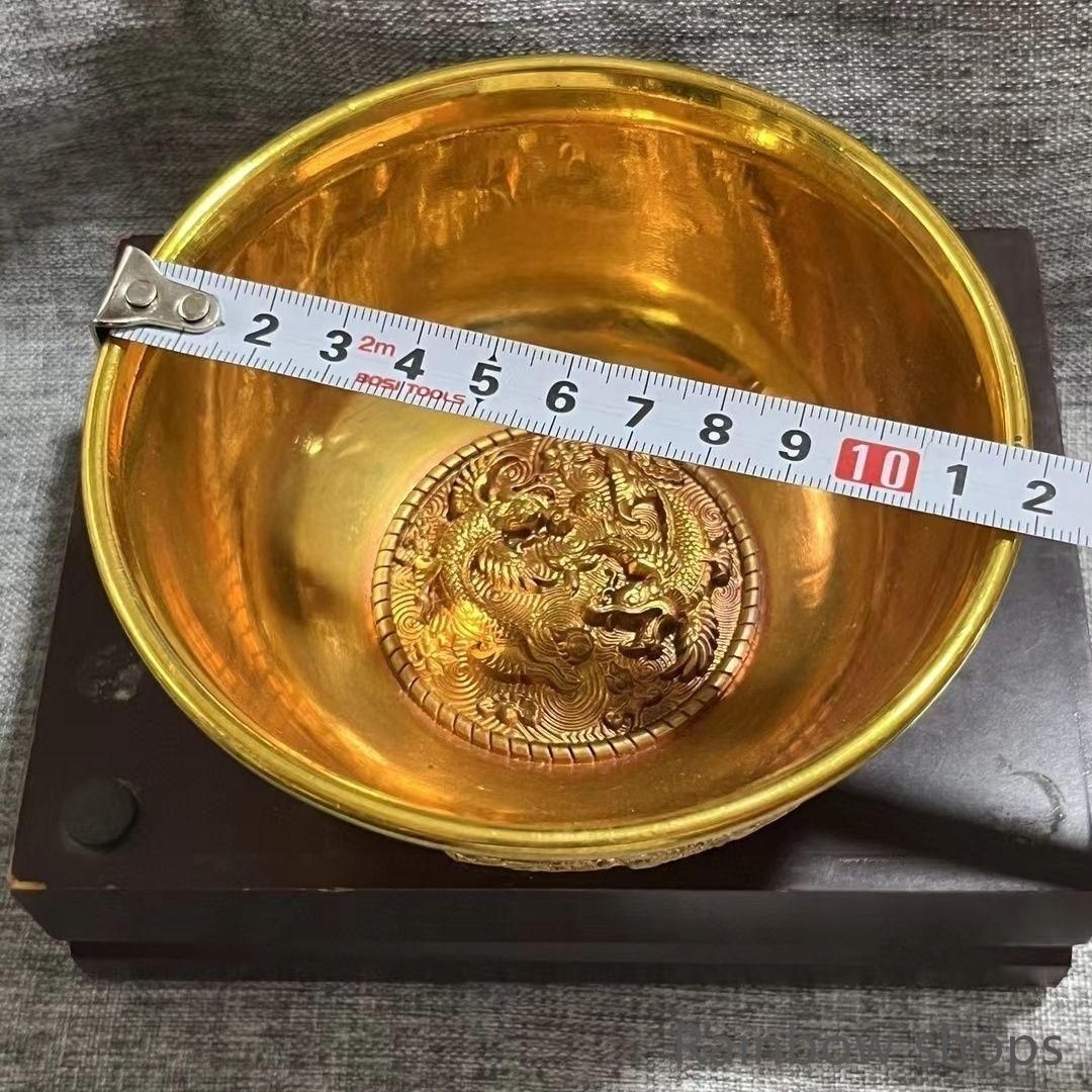 花開富貴金龍六辺銅碗 装飾品 工芸品 美術品 置物 新品未使用】大清乾隆 花開富貴景泰藍花開富貴碗 装飾品 現代