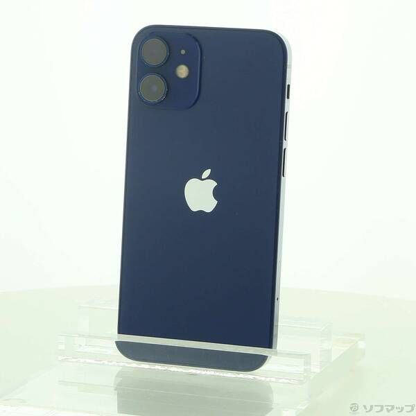 〔品〕 iPhone12 mini 128GB ブルー MGDP3J／A SIMフリー【262】