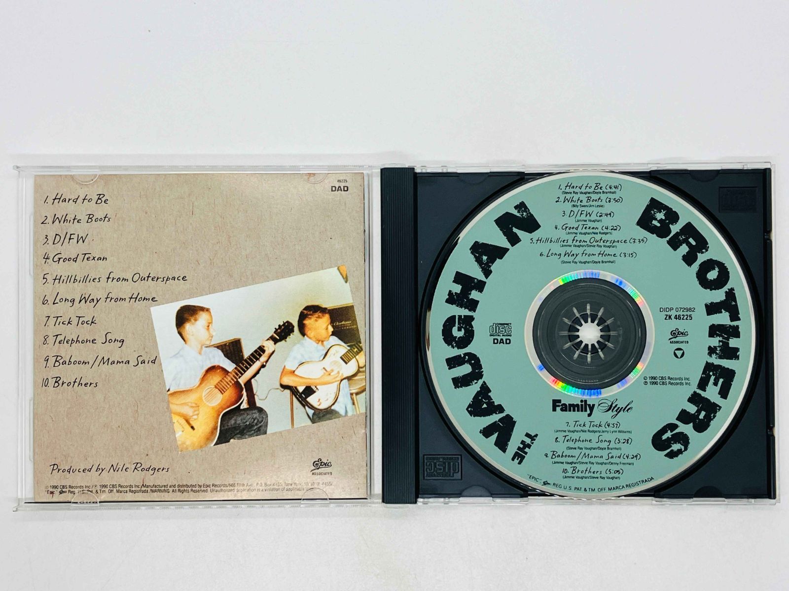 VAUGHAN BROTHERS ファミリー・スタイルプロモーションCD 非売品 VAUGHAN BROTHERS ファミリー・スタイルプロモーションCD 非売品
