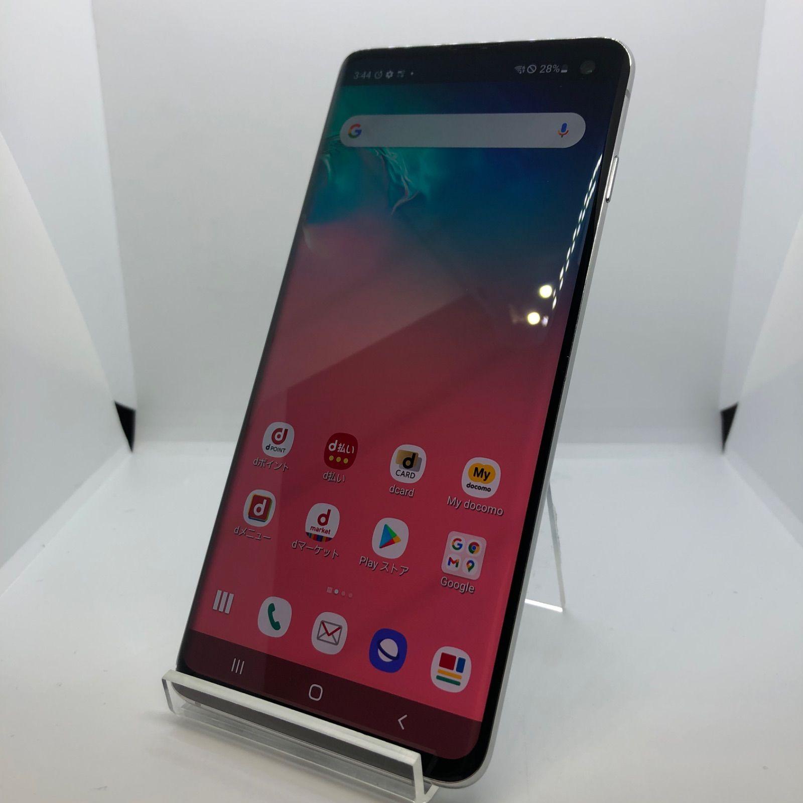 訳あり品】Galaxy S10 docomo 128GB SC-03L プリズムホワイト - メルカリ