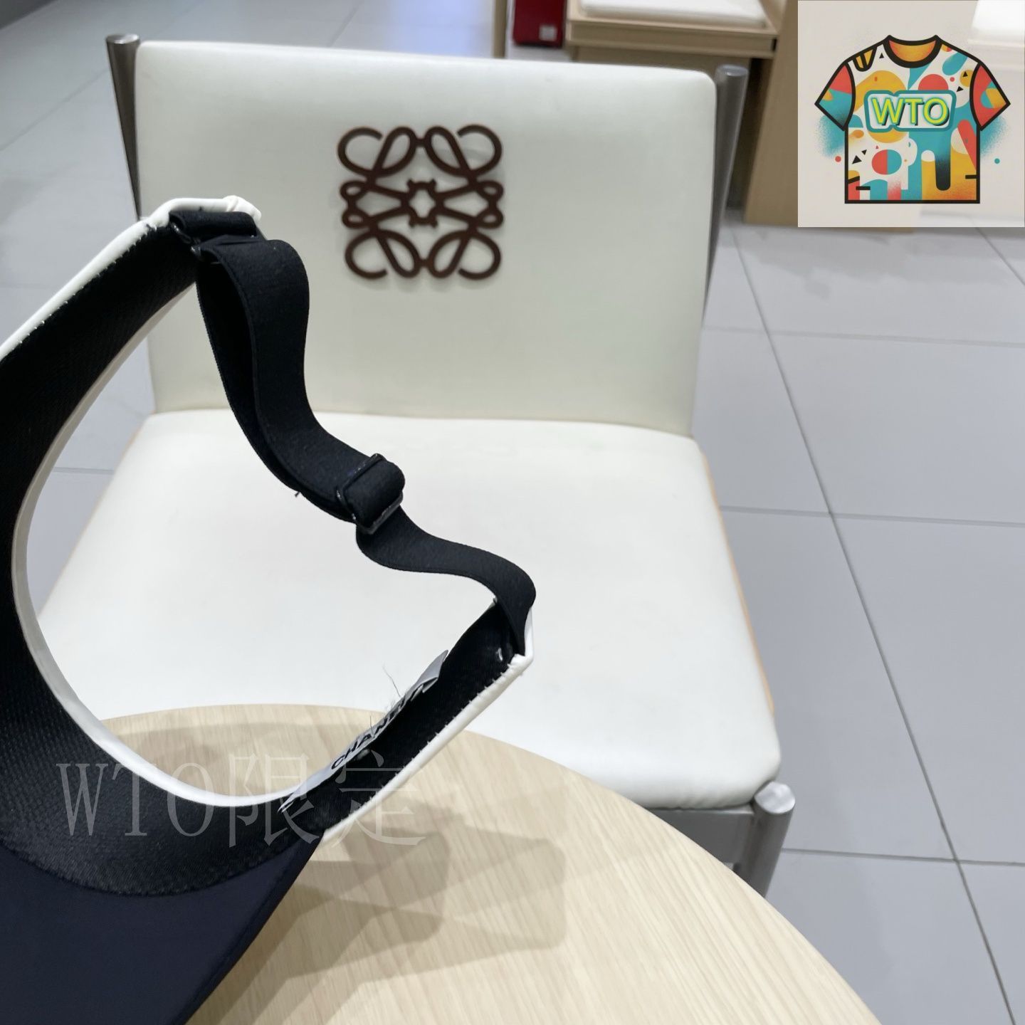 シャネル（CHANEL）サンバイザー ロゴレター サンバイザー01-ID25