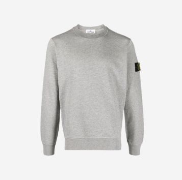 L XXL STONE ISLAND ストーンアイランド クルーネック スウェットシャツ グレー パーカー 25SS