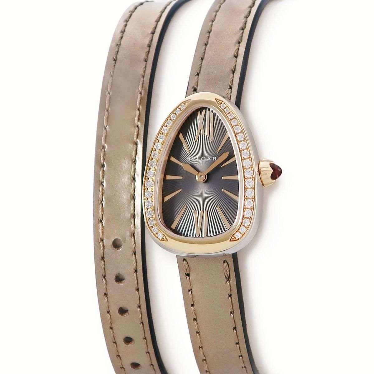 【美品/稼働品】BVLGARI　ブルガリ/ブルガリブルガリ　クォーツ ブルガリ 腕時計 102968 鑑定済み ブランド - メルカリ