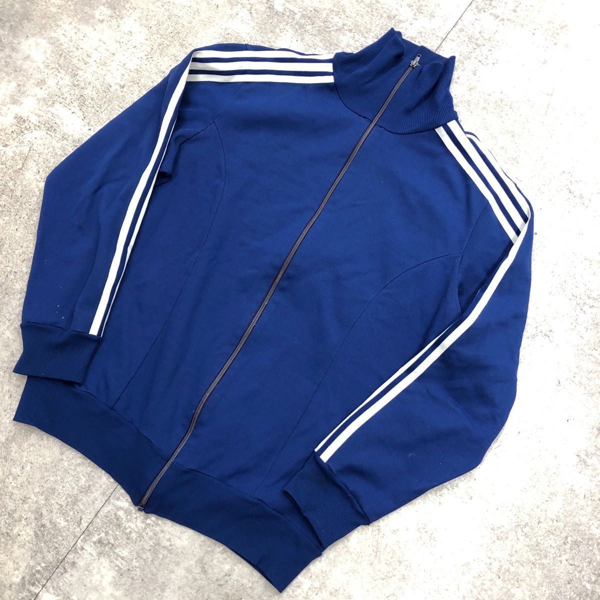 adidas アディダス トラックジャケット ジャージ 青 ロゴ 105 XL adidas アディダス トラックジャケット ジャージ L 青 ワン