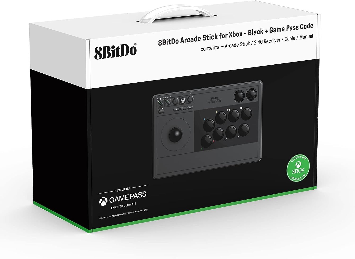 8Bitdo Arcade Stick Xbox Series X|S、Xbox One、Windows 10用と