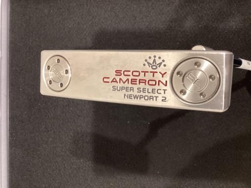 タイトリスト SCOTTY CAMERON SUPER SELECT NEWPORT 2 34インチ パター PT スチール フレックスその他 メンズ 男性用 右利き 右用 Cランク ゴルフクラブ