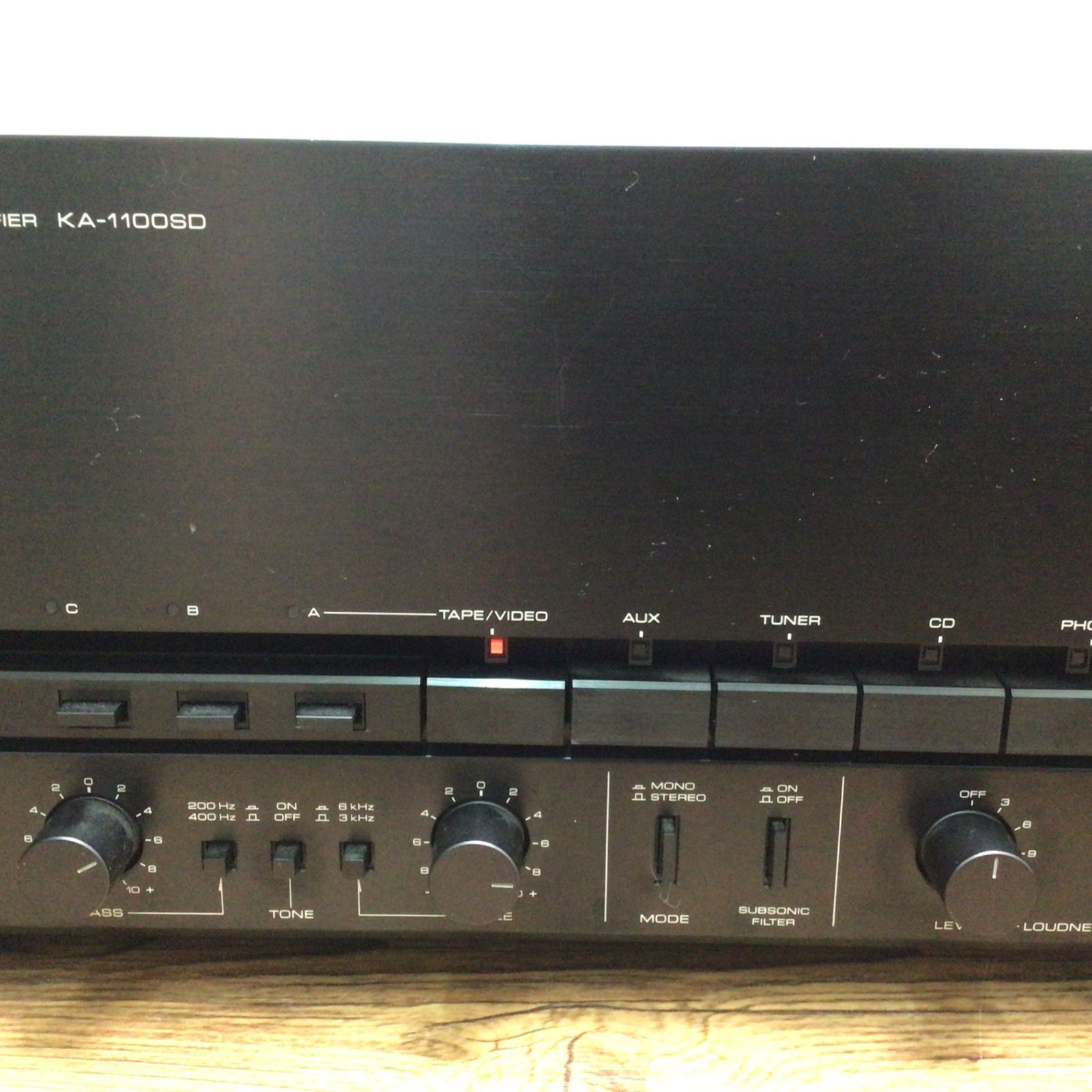 ケンウッド プリメインアンプ KA-1100SD KENWOOD ジャンク