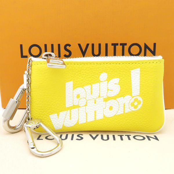 LOUIS VUITTON ポシェットクレ M80845 エブリデイLV イエロー コイン