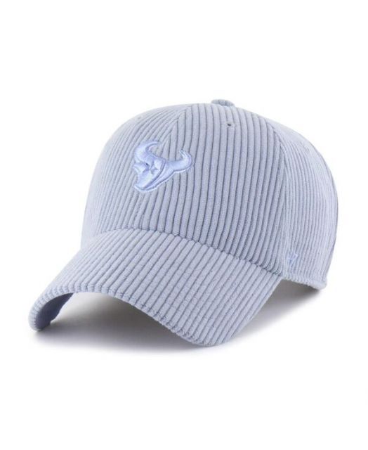 送料無料 47ブランド レディース 帽子 アクセサリー Women s Light Blue Houston Texans Mellow Corduroy Clean Up Adjustable Hat Light Blue