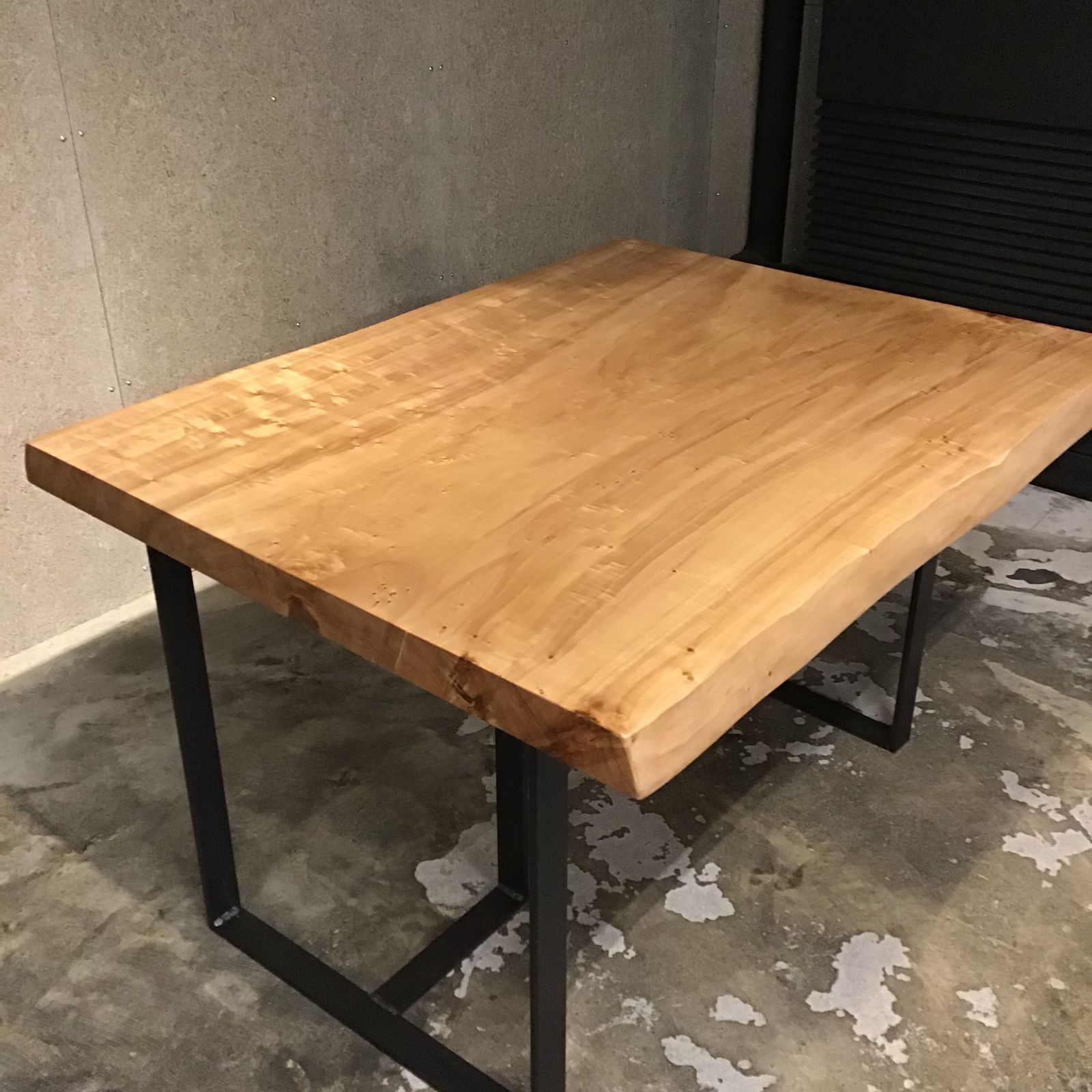 一枚板天板 ポプラ材 W 1200