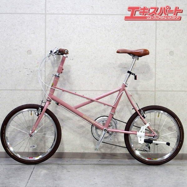 【整備済】ブルーノ ミニベロ ベンチュラ フラット 2×8s グリーン 41 整備済】ブルーノ ミニベロ ベンチュラ フラット 2×8s グリーン