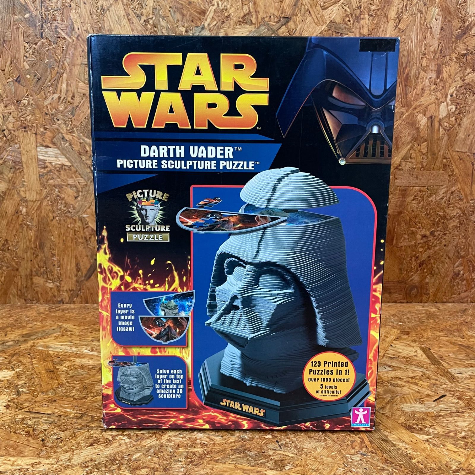 新品 スターウォーズ ダースベイダー 3D スカルプチャーパズル