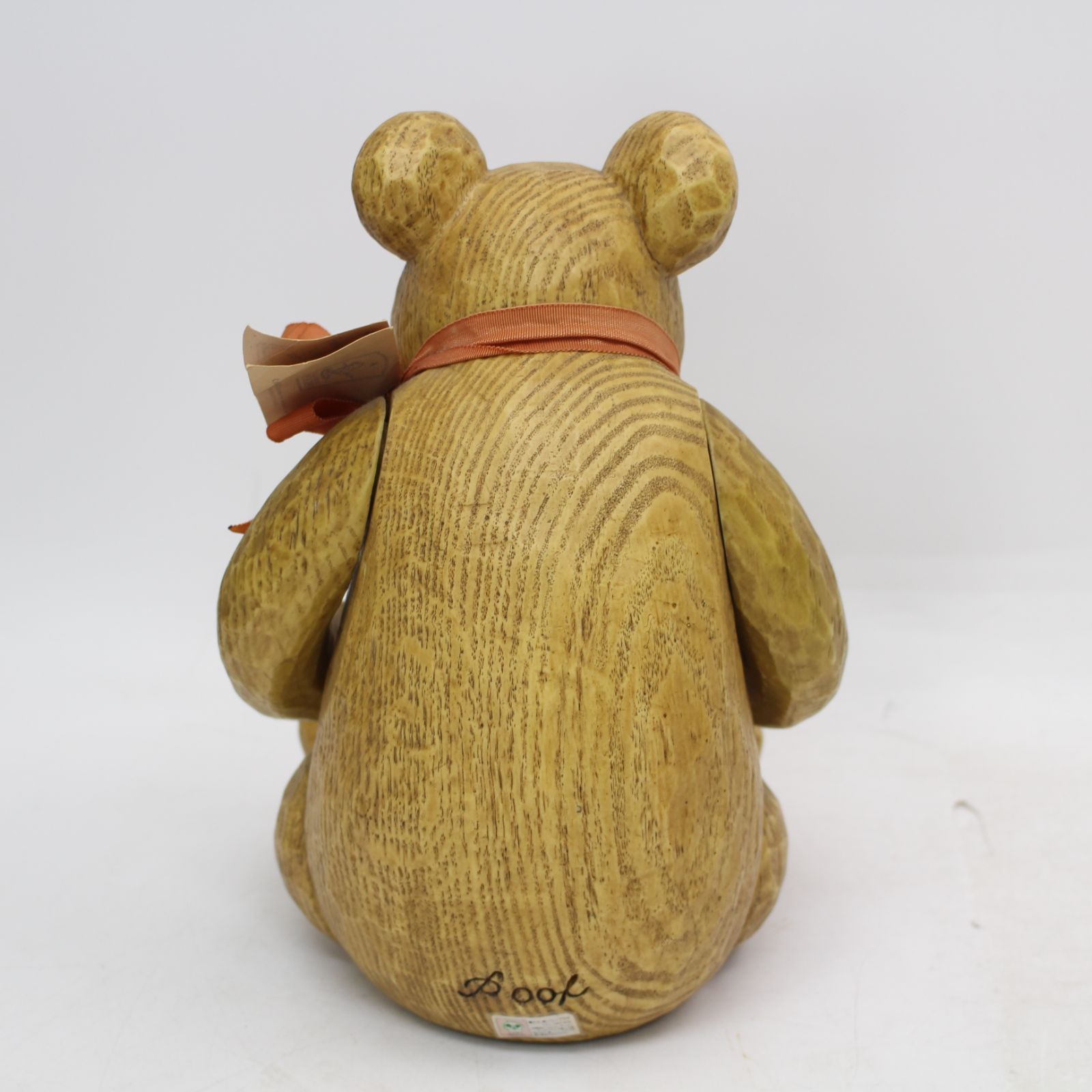 くまのプーさん クラシック 置物 505)ディズニー くまのプーさん クラッシックプー 木彫り置き物