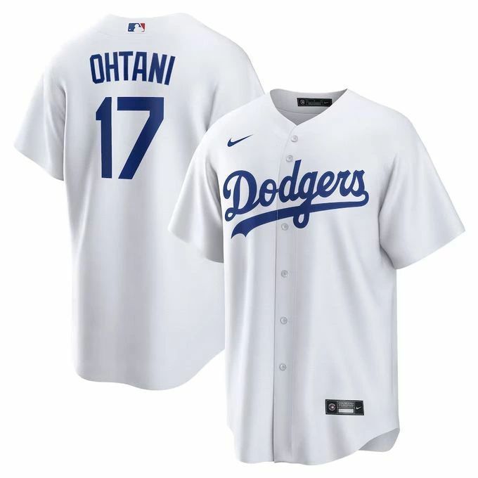 Dodgers #17 大谷翔平 ドジャース レプリカユニフォーム MLB 野球 NIKE