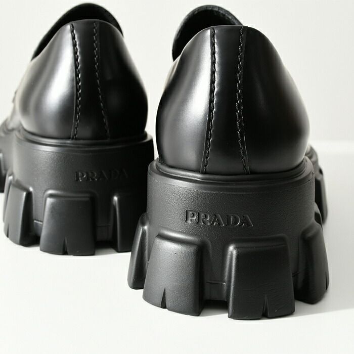 PRADA プラダ ローファー シューズ 2DE129 B4L 靴 NERO ブラック PRADA プラダ ローファー シューズ 2DE129 B4L 靴 NERO ブラック