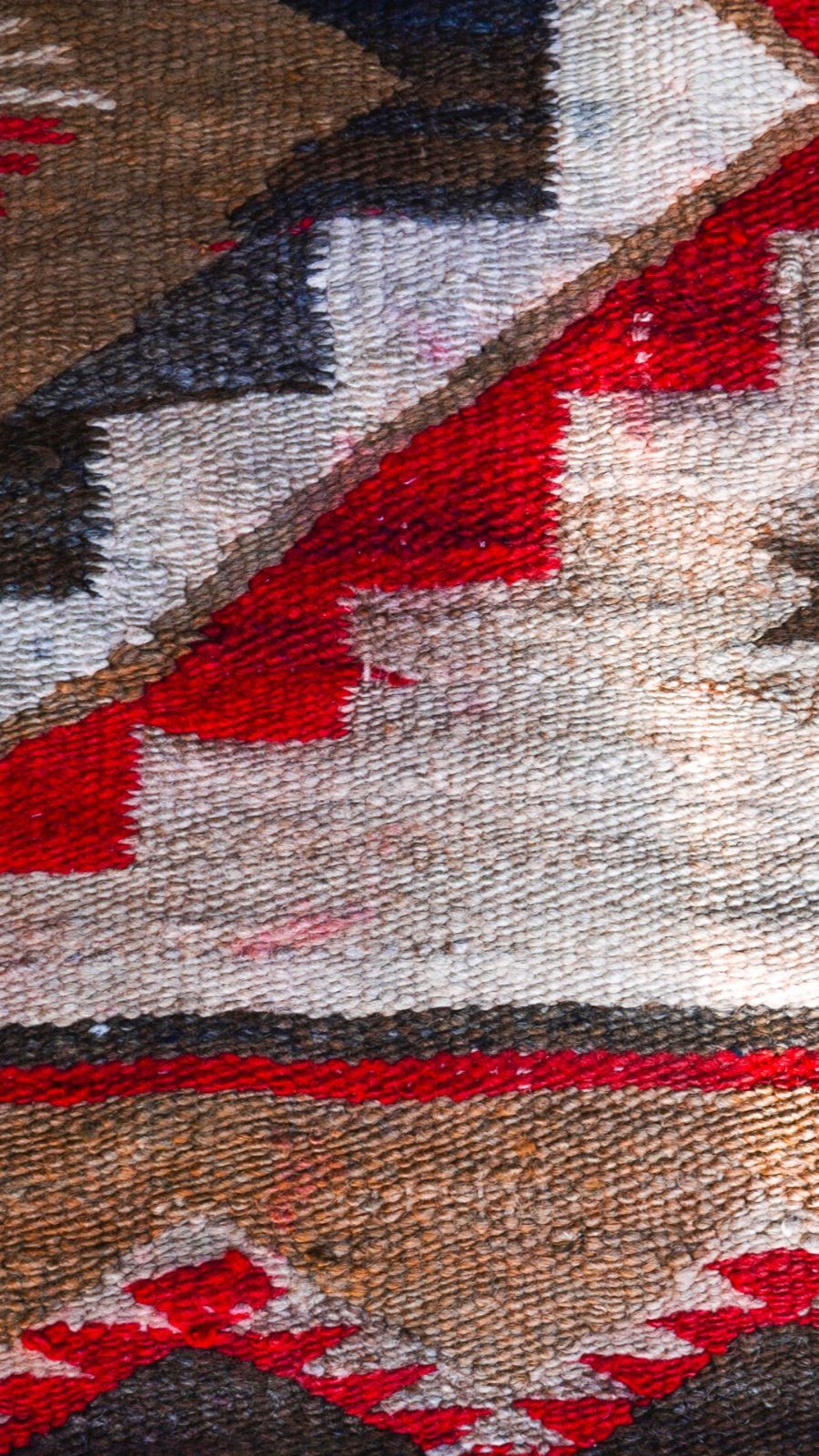 1920s】ナバホ ラグ 《ネイティブアメリカン ウール 絨毯 マット 