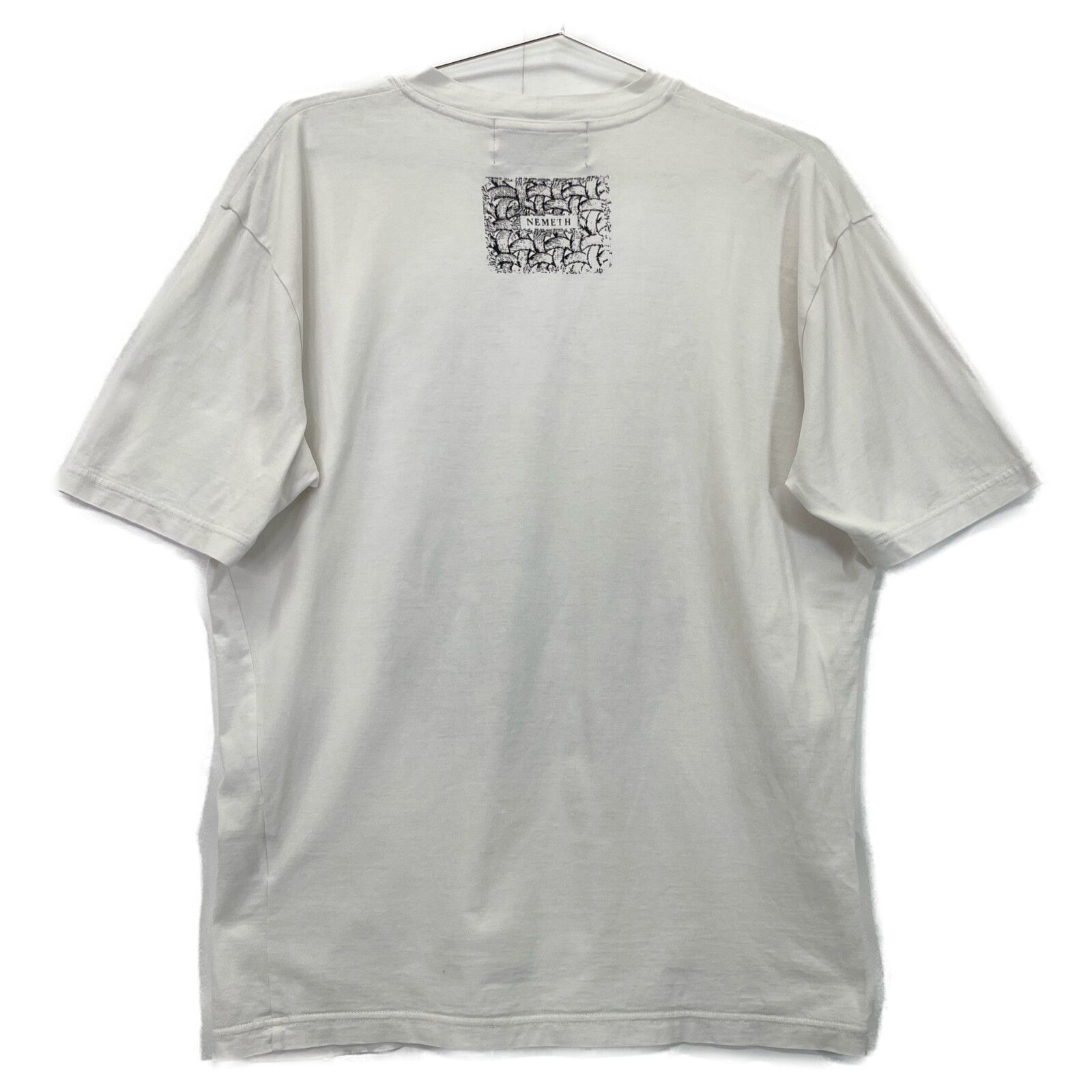 Nemeth ホワイト ステッチ長袖シャツ　XS 美品 Nemeth ホワイト ステッチ長袖シャツ XS 美品 メンズ
