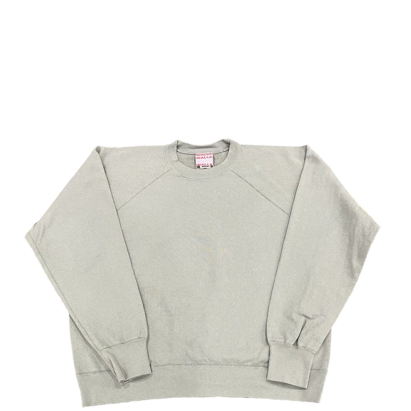 WALLA WALLA SPORT ワラワラスポーツ 13oz RAGLAN SWEAT  GRAY ラグラン スウェット 新品