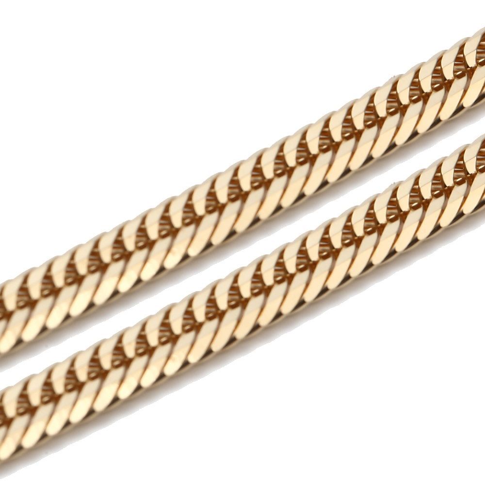 【新品・メルカリ最安値】12面 トリプル 約6.7g 45cm ネックレス造幣局 K18 トリプル12面喜平ネックレス 45cm-11g 造幣局検定マーク入り