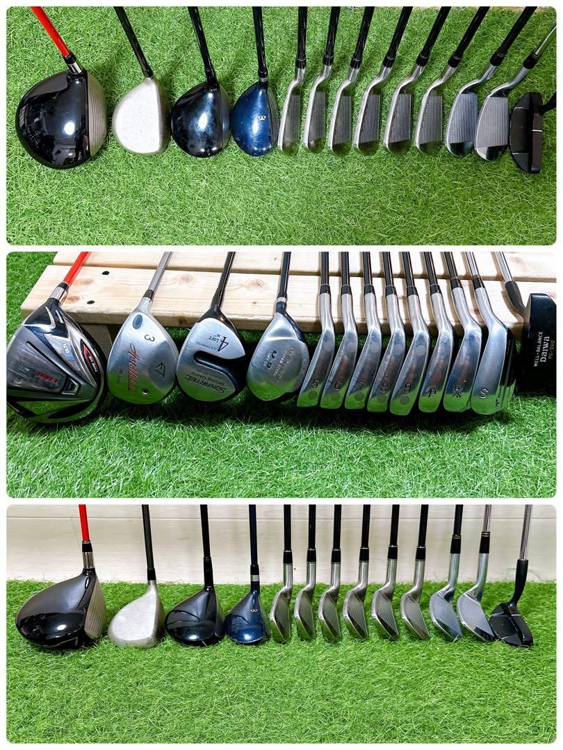 8.ツアーステージ 初心者オススメ メンズセット 右利き 13本 スタンド