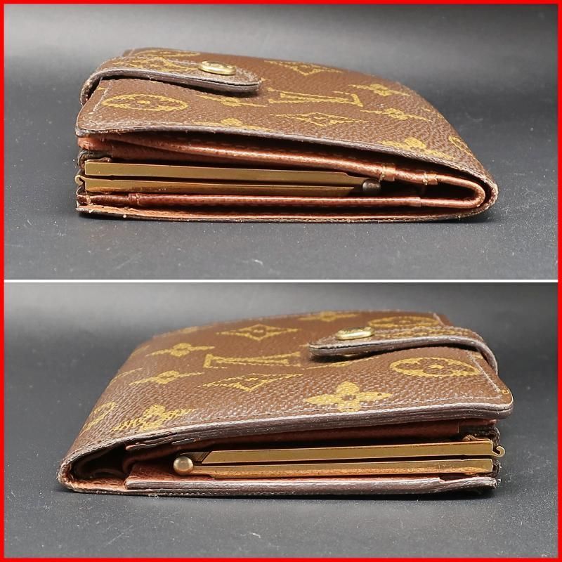 訳あり】正規品 ヴィトン Louis Vuitton 財布 Wallet モノグラム