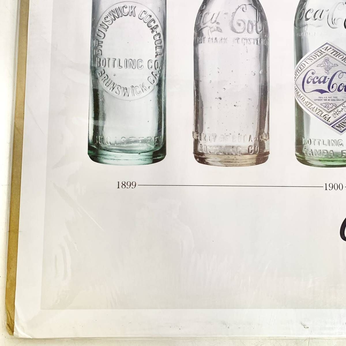 コカ・コーラ ポスター Bottle History Landscape 横長 COCA-COLA 2012