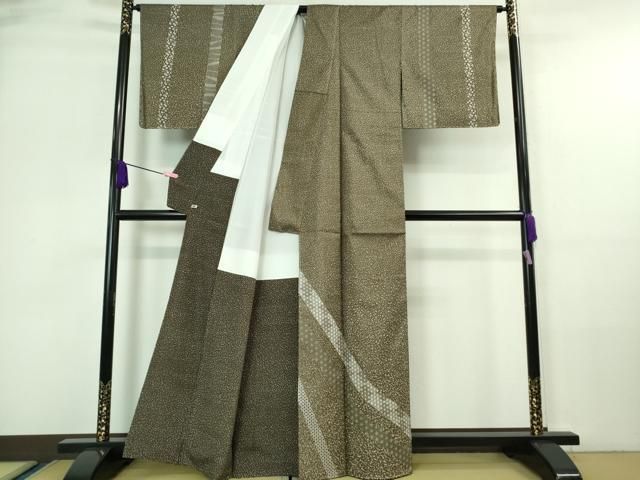 平和屋着物□極上 本場大島紬 百人一首 蔦の葉 さが美扱い 逸品