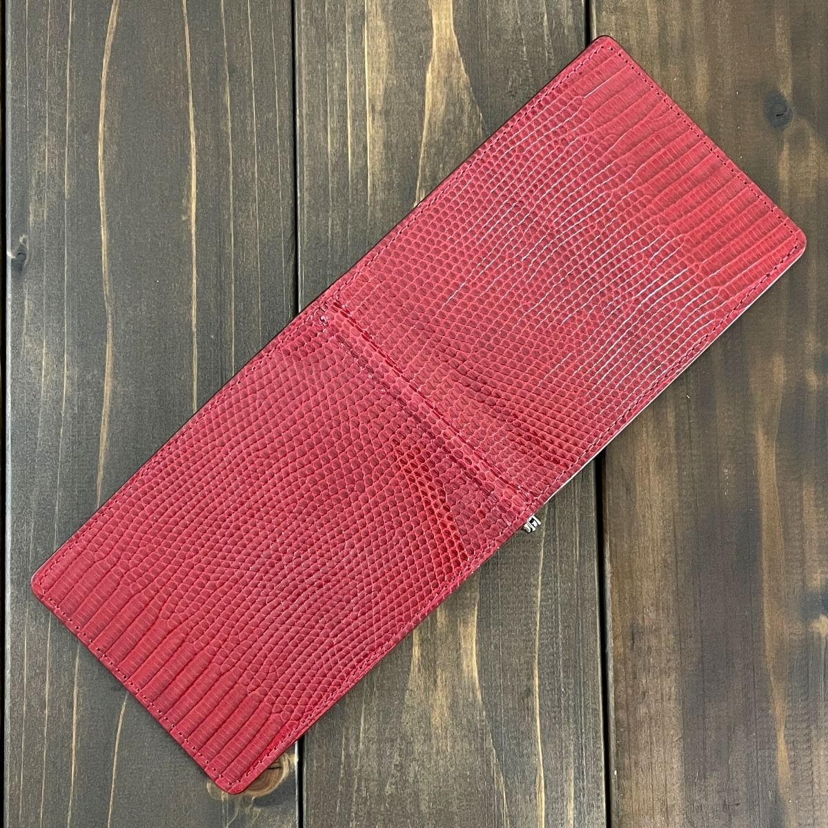 アリゲーター 無双 マネークリップ ボトルグリーン リザード