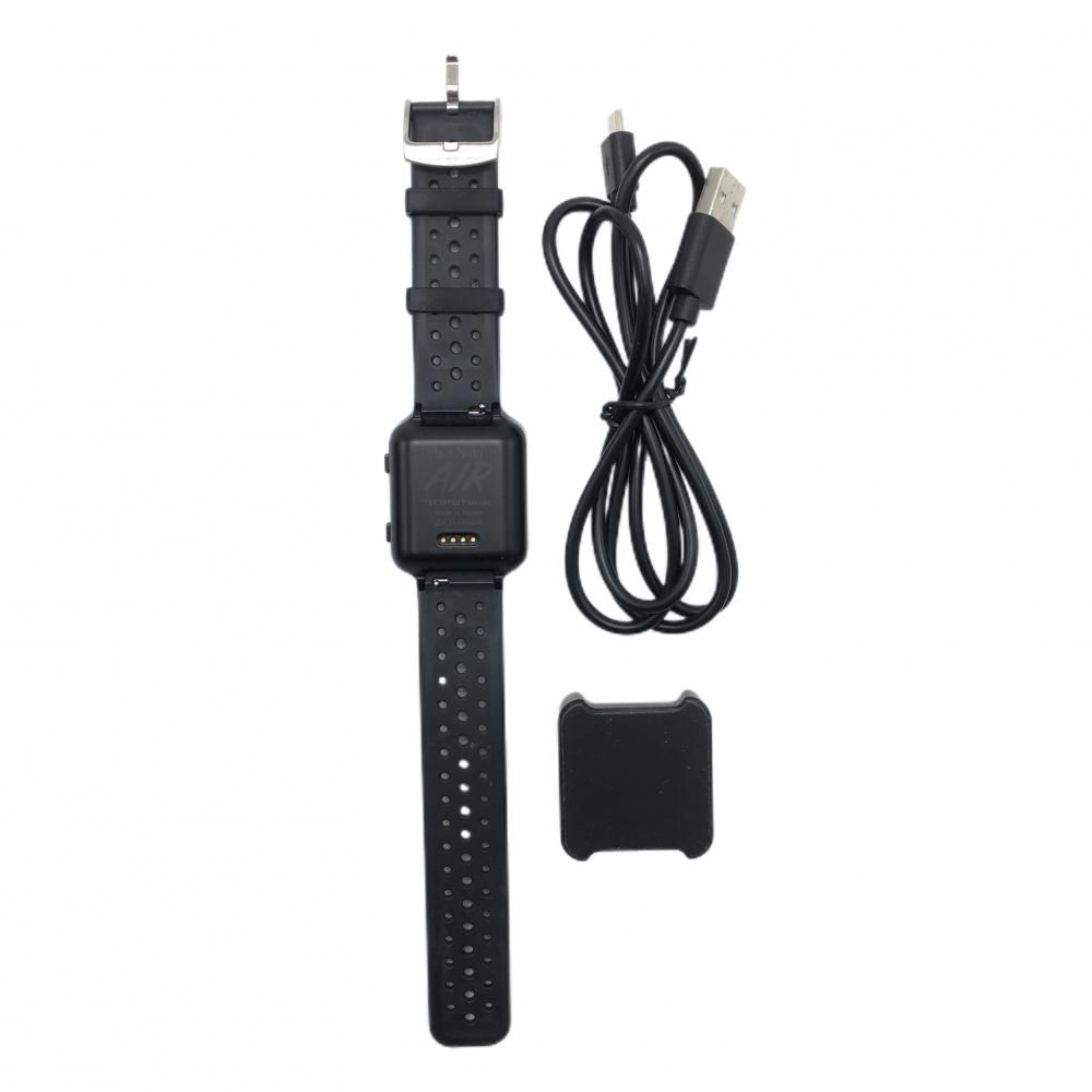 【美品】ショットナビ GPSゴルフウォッチ 黒 AIR 通電確認済み ゴルフ Shot Navi