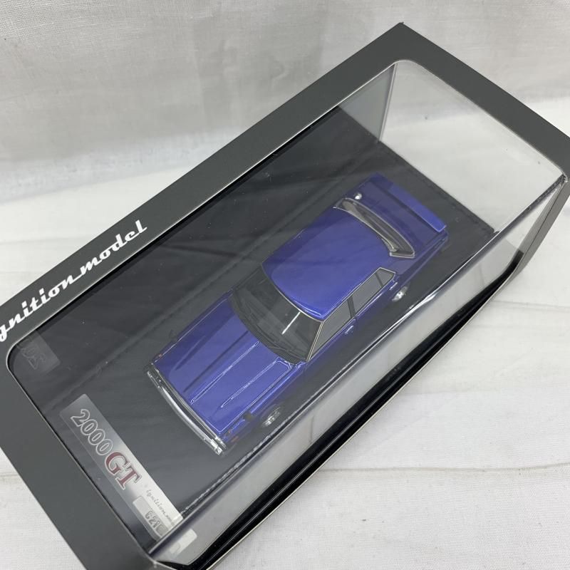 1/43 ｲｸﾞﾆｯｼｮﾝﾓﾃﾞﾙ Nissan Skyline 2000 GT-EL (C210) Blue[91] 【公式