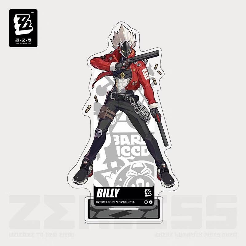 公式正規品 アンビー ニコ ビリー 猫又 アクリルスタンド 等身
