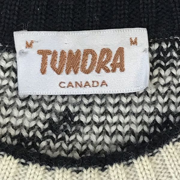 Vintage☆ツンドラ/TUNDRA CANADA☆カナダ/鳥刺繍/デザインニット/厚手 