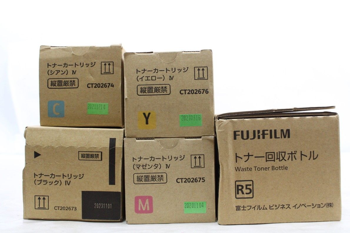 未使用 フジゼロックス 純正 トナー CT202673/74/75/76 4色 未使用 フジゼロックス 純正 トナー CT202673/74/75/76 4色