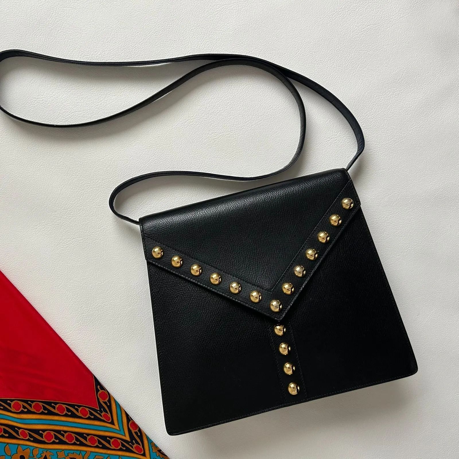 激レア✦YSL イヴサンローラン ヴィンテージ フラップ ショルダー  