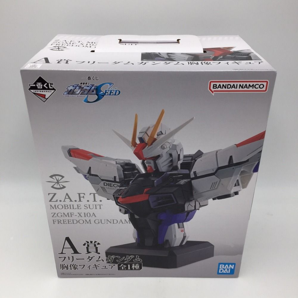 BANDAI 機動戦士ガンダムSEED A賞 フリーダムガンダム胸像フィギュア フィギュア 未開封品