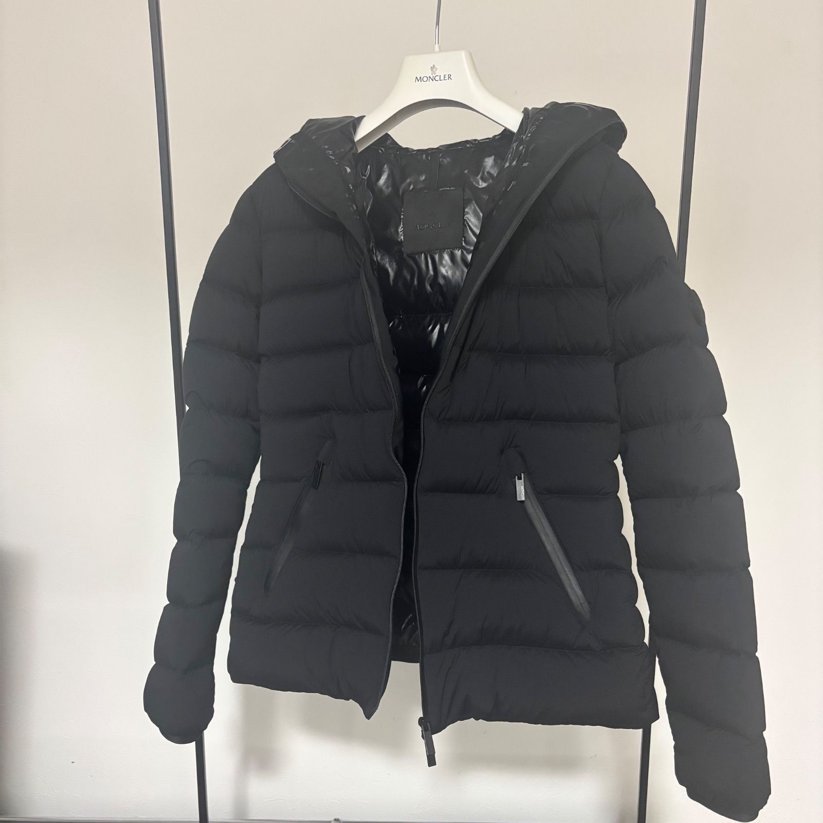 モンクレール☆HERBE☆ブラック☆ショートダウン☆レディース☆サイズ1