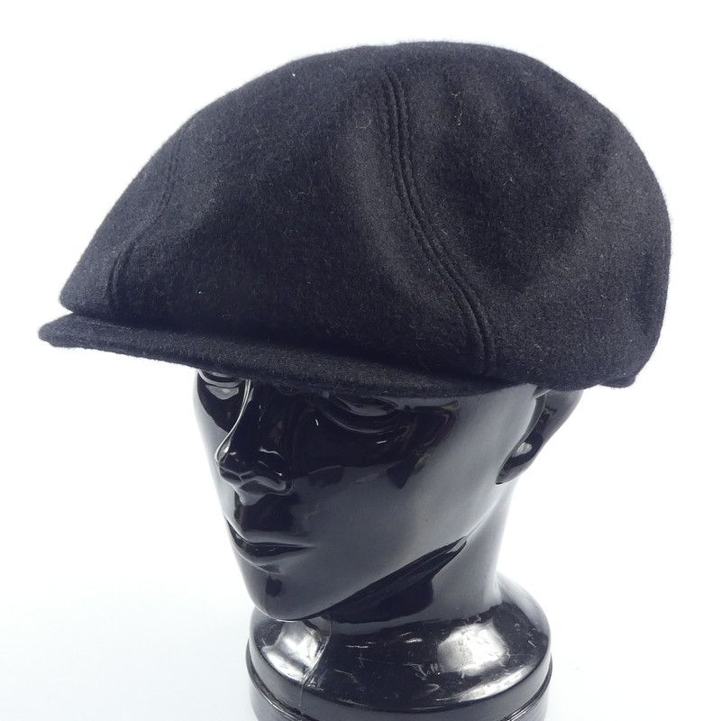 【姫路東店】 中古 キャスケット Ghetto Boy Melton 31118 ブラック 【118】