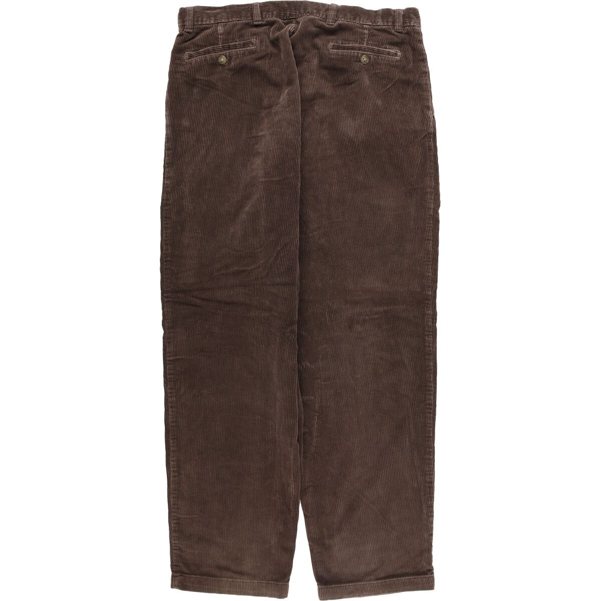 古着 クラフトアンドバロー CROFT-BARROW KHAKIS ツータック コーデュロイパンツ メンズw36相当 eaa589513