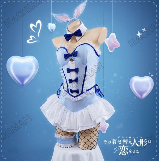コスプレ衣装コスチュームセクシーバニーガールアニメ着せ恋喜多川海夢