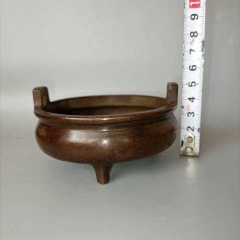 銅器 蘇工香炉 仏具 玄徳款香炉 工芸品 置物 銅器 蘇工香炉 仏具 玄徳款香炉 工芸品 置物