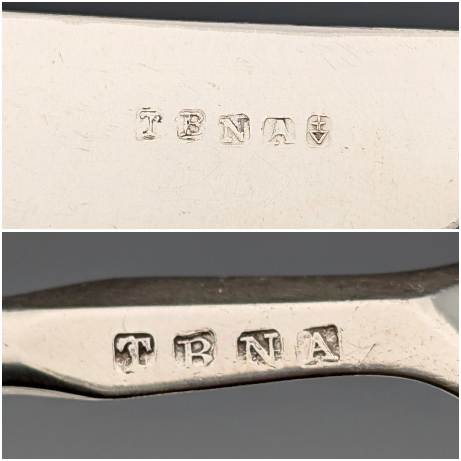 1860年頃 英国アンティーク 彫刻白蝶貝ハンドル デザートカトラリー6ペア TBNA トレー入 1860年頃 英国アンティーク 彫刻白蝶貝ハンドル デザート