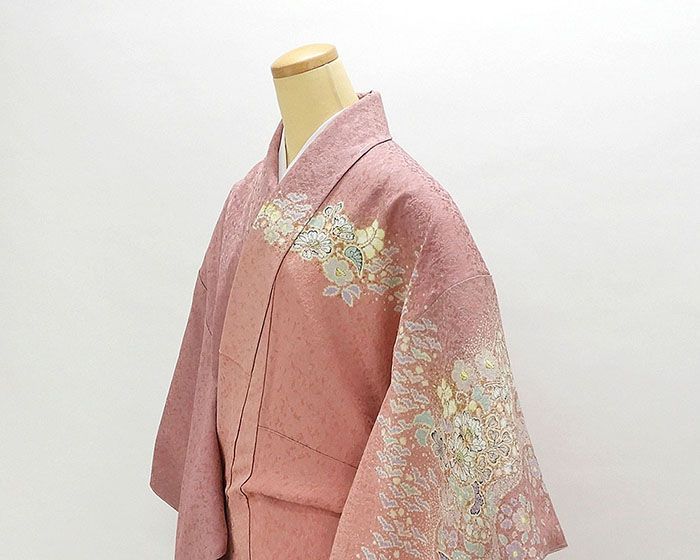 新品　日本を代表する辻ヶ花作家　吉野一廉作品 辻ヶ花袋帯　絞り正絹長襦袢 訪問着 新品仕立済 正絹 絞り染色作家 吉乃一廉作 辻が花絞り 身丈