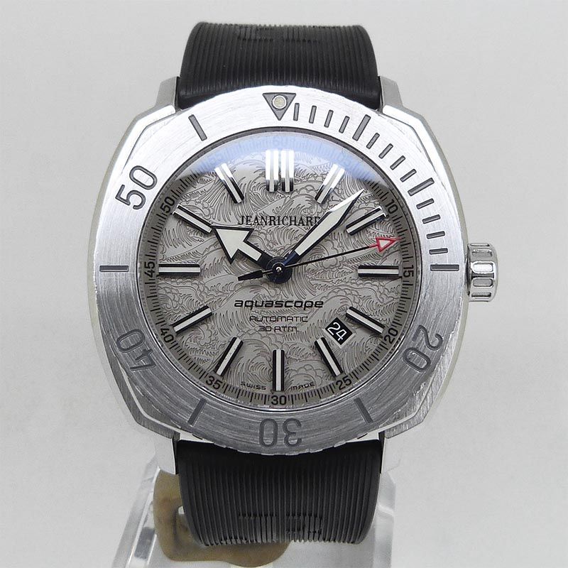 ジャンリシャール JEANRICHARD 60400-11E アクアスコープ オートマティック 300M