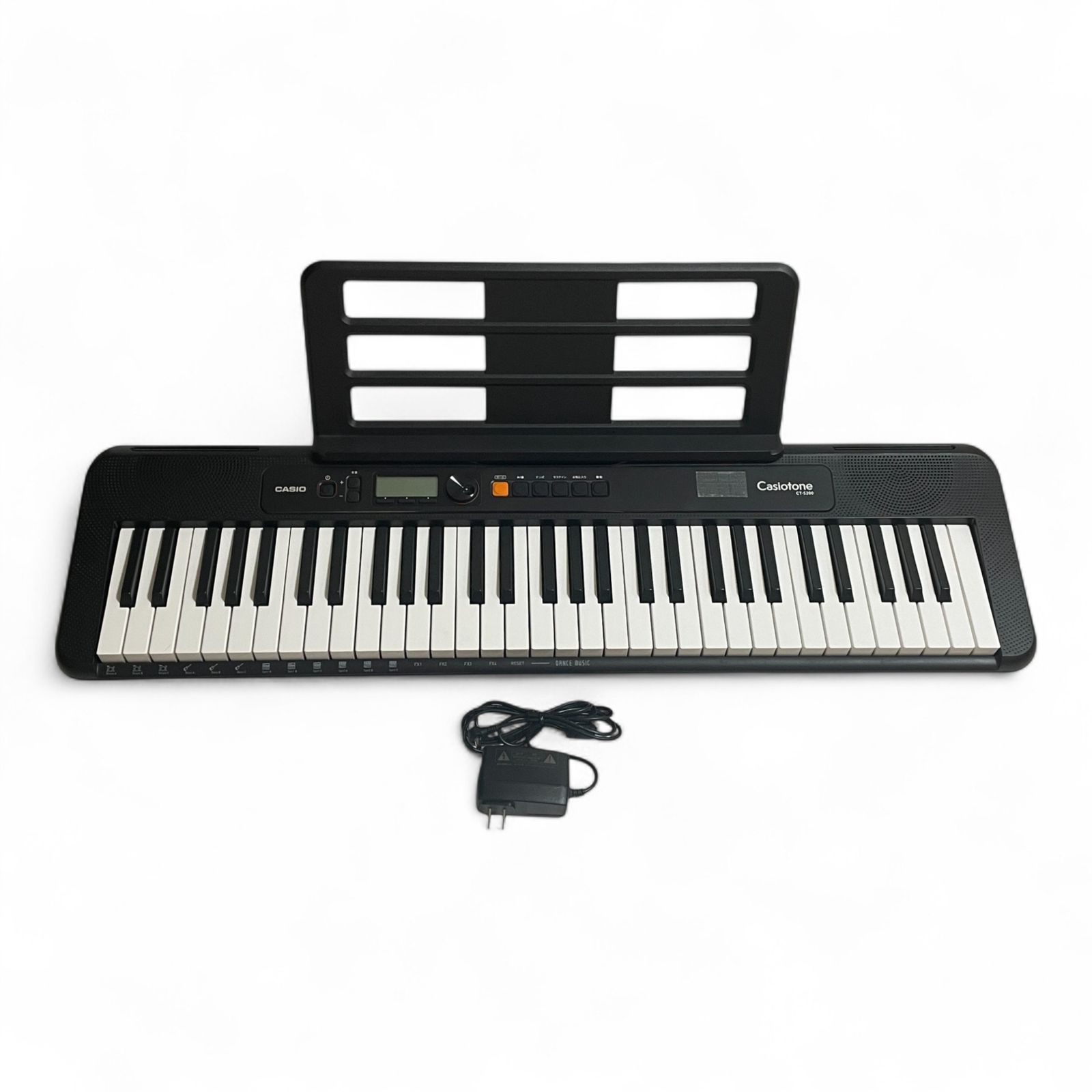 △ カシオ CASIO 電子キーボード Casiotone CT-S200BK 61鍵盤 ブラック 