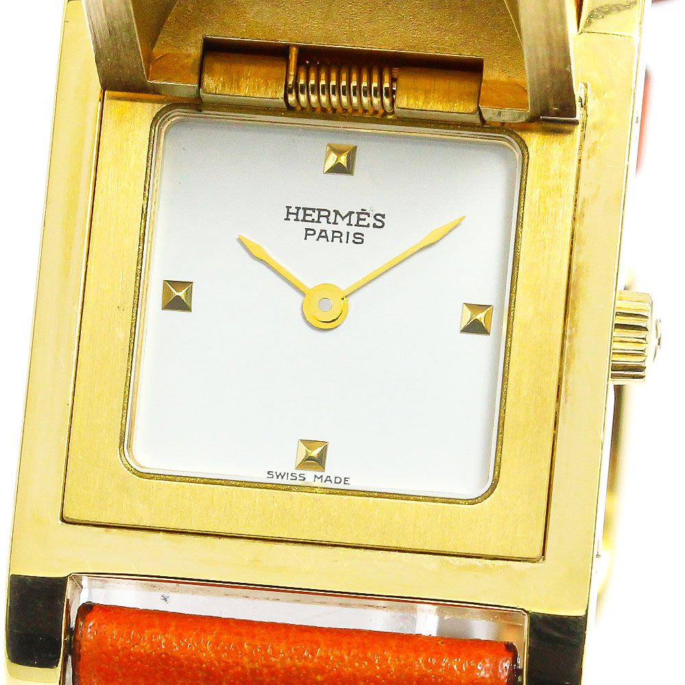 エルメス HERMES メドール クォーツ レディース_758053 - 中古ブランド