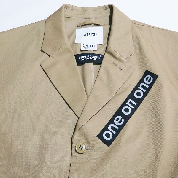 美品 UNDERCOVER アンダーカバー x WTAPS ダブルタップス 21AW