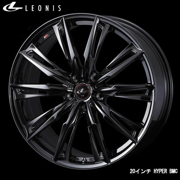 WEDS レオニスGX 15x4.5J+45 4H/100 HYPER BMC/ハイパーブラックメタルコート (4本) 
